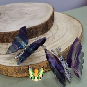 Fluorita em Forma Borboleta