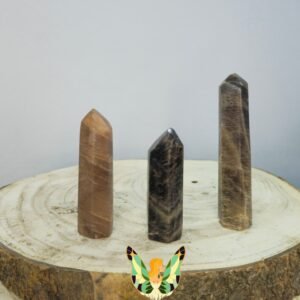Pedra da Lua Preta Laranjada