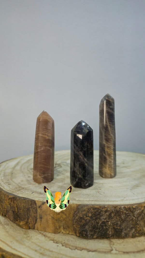 Pedra da Lua Preta Laranjada - Image 2